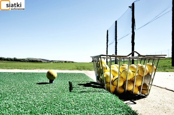 Siatki Gostyń - Siatki na strzelnice golfowe, produkowana na wymiar dla terenów Gostynia